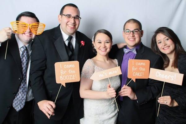 One of our fun photobooth shots!