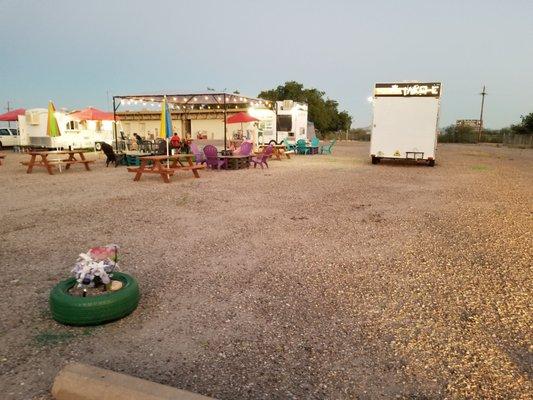 Almost missed it. Had to bust a u'turn. Saw lights up and found a new place to eat :).