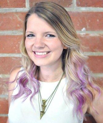 Beautiful lilac hair, by Ally!