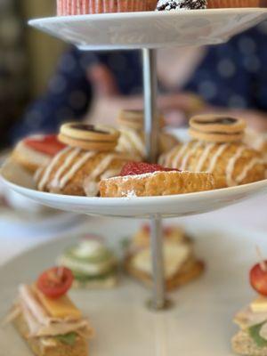 Three tiers of treats!