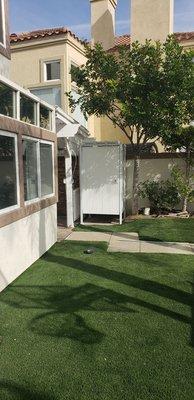 46 x 46 single shower cover