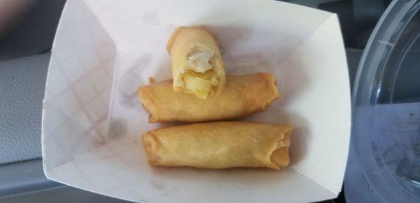 Shrimp spring roll