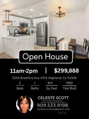 Past OPEN HOUSE ... ask for more info