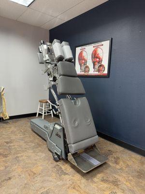 Blair Chiropractic Clinic, a treatment room.