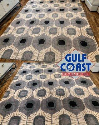Area rug cleaning