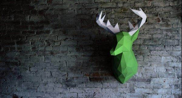 We call him Henry - office mascot / wall art.