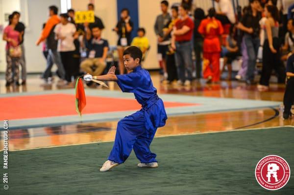 NIU Academy Gold Medalist @2014 Golden State Internation Wushu Kung Fu Championship