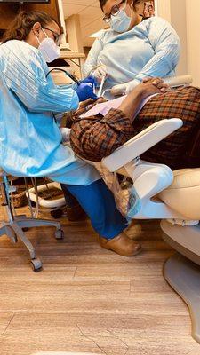 Dentist appointment that makes you comfortable.