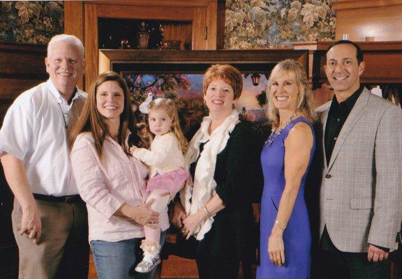 Odom Family at Thomas Kinkade conference