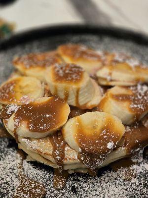 Tres leches pancakes