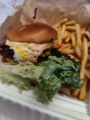 Double Cheese Burger Loaded