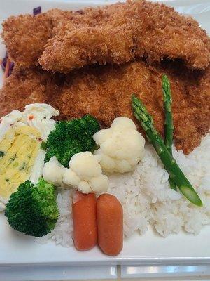 Chicken Katsu Combo Plate