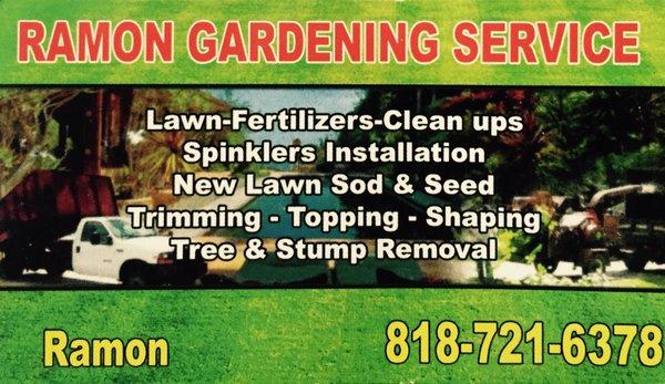 Ramon Gardening Service