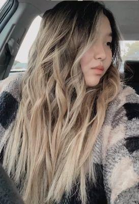 My first hair experience with Natalia