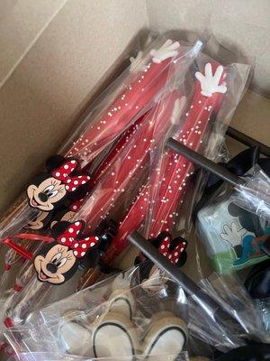 Pretzels and rings purchased