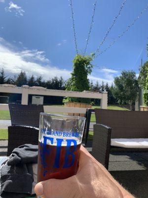 Great beer. Homegrown hops. Golf range & mini putt.