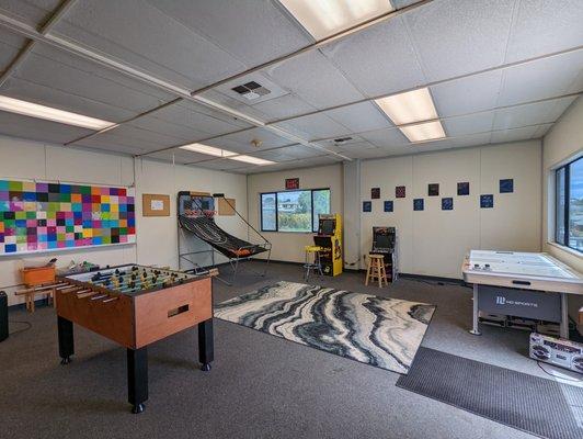 Trailblazers inside area