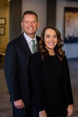 Justin Schuhmacher & Jennifer Rozelle, Co-Owners & Attorneys
