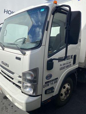 Isuzu Nvr Box Truck Reverse Camera and Monitor