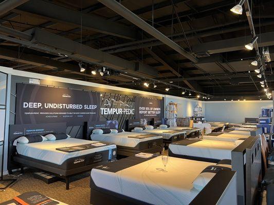 Lots of selection All the Tempurpedic models