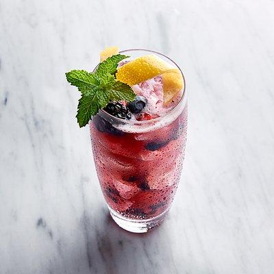 The Third Coast - Blueberry vodka, blackberries, blueberries, mint & lemonade