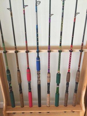 Personal rods for display