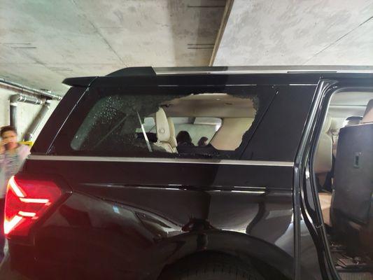 DO NOT PARK IN THIS GARAGE!!!. BREAK IN, THEFT, NO RESPONSE FROM MANAGEMENT! They need to be shut down and liable for violation.