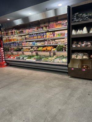 Vegetables and juices