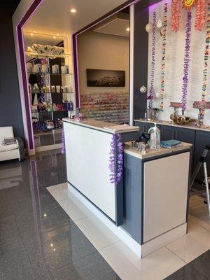 Welcome and thank you for your visit please let us greet and sit you in the waiting area