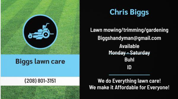Biggs Lawn Care and Garbage Removal