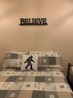 Queen bed