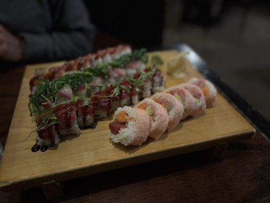 Our sushi rolls