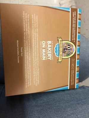 Bakery on Main! Made in CT!