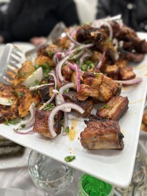 assorted shashlik