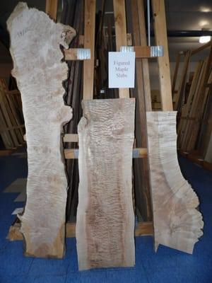Variety of burls, slabs and turning stock.  Supply changes frequently.