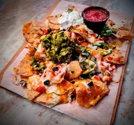 Loaded Nachos for $6 on HH. Non-HH price is $16 (protein additional charge). HH price is worth it.