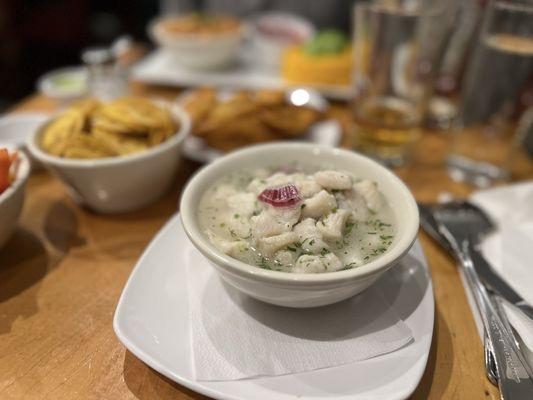 Ceviche fish