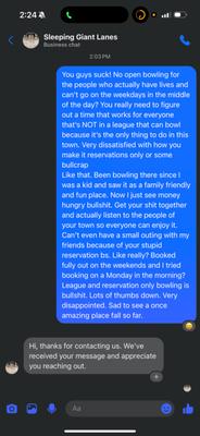 Sleeping Giant Lanes