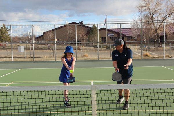 We offer lessons to both young and old, pickleball is for everyone!