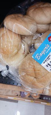 Cross contamination of Keiser rolls with appears to be cinnamon? Either way...allergies causing issues or death. But who cares about sanitar