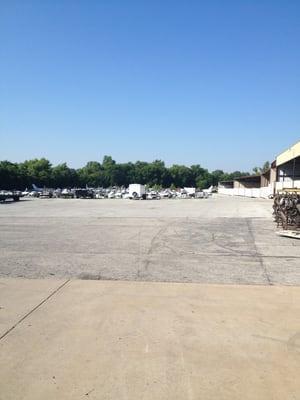 Lots of salvage aircraft