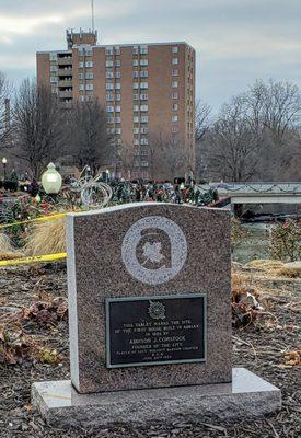 Site of First House built in Adrian at Comstock Park