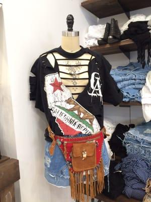 Really cute one of a kind look.