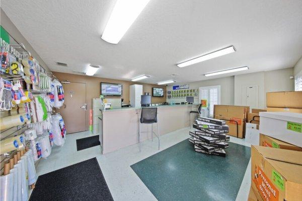 We sell boxes and moving supplies