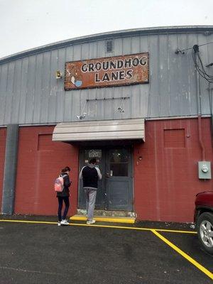 Cute little bowling alley. :-)