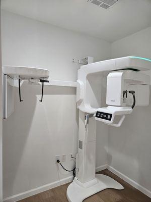 These machines sang a little tune as they gave me a 360 scan
