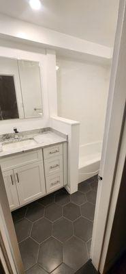 Bathroom renovation
