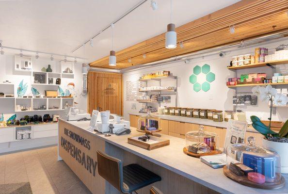 Main Counter of The Snowmass Dispensary