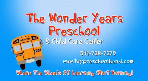 The Wonder Years Preschool