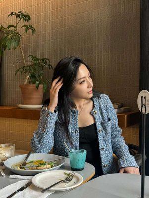 After Facial lunch break